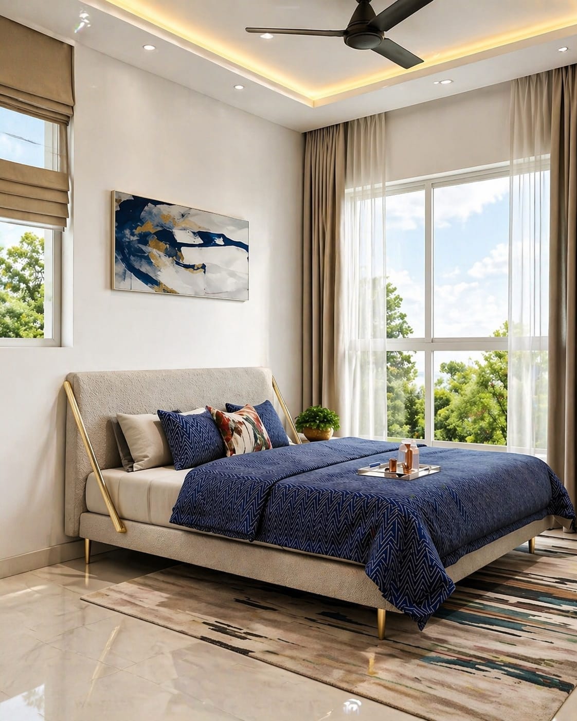Furnished Flat For Rent in Wakad